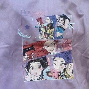 Anime Graphic Tee with Comic Print